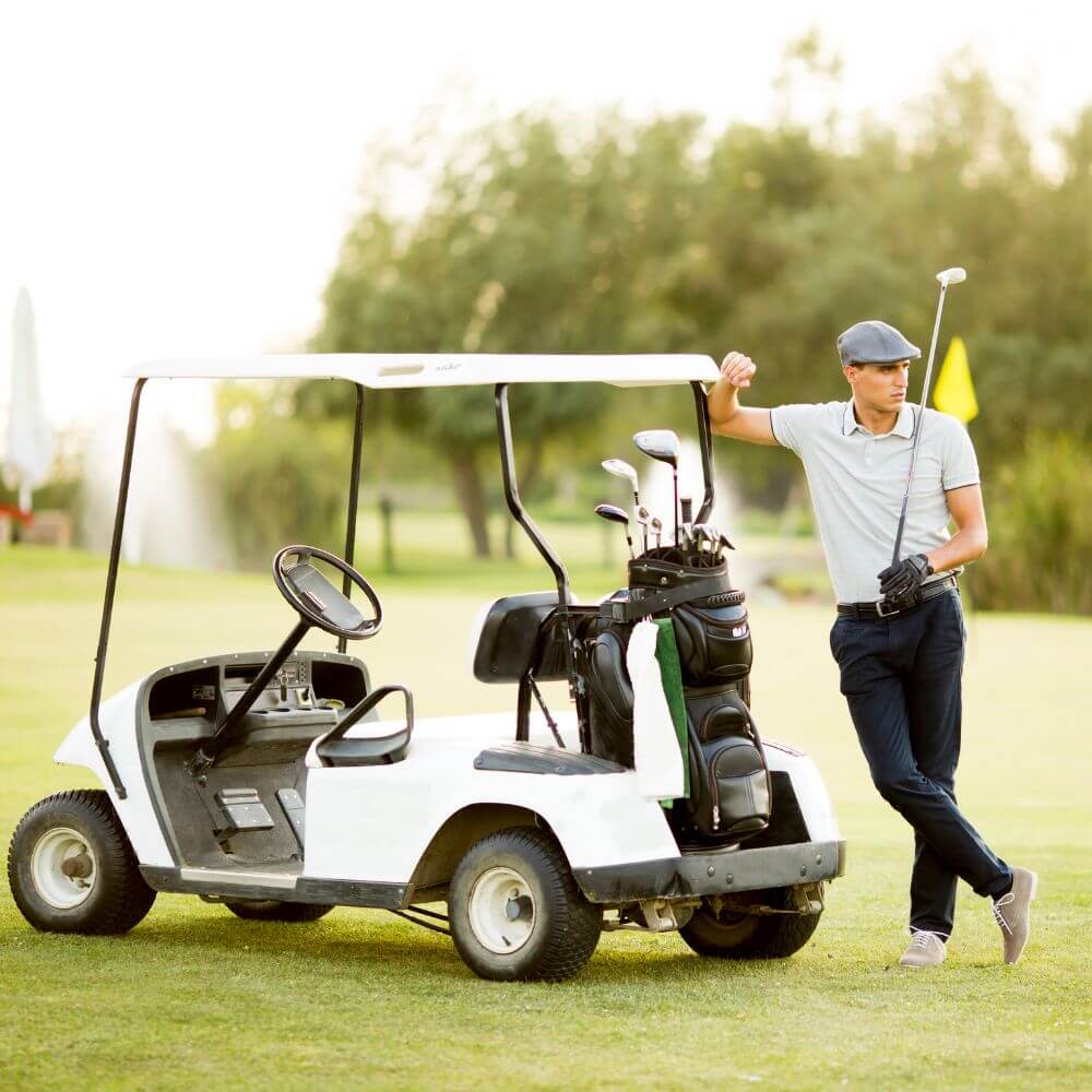 Golf Cart Rack