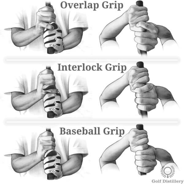 Golf Distillery - 3 Types of Golf Grips