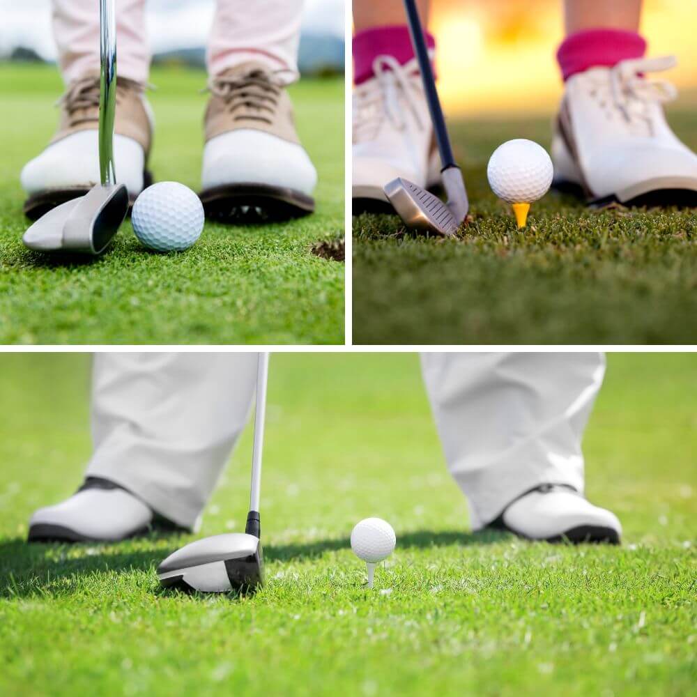 Feet Position in Golf Swing